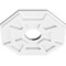 Ekena Millwork Logan Architectural Grade PVC Contemporary Ceiling Medallion, 12"OD x 3"ID x 4"C x 1"P CMP12LG-03000 - alternate 3
